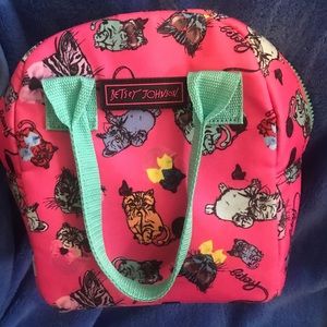 Betsey Johnson lunch bag